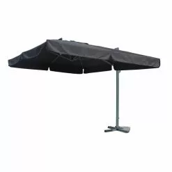 HosLange Hængeparasol 3x4 Meter Sort