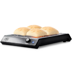 MØBEL SALGSBUTIK 25 OBH FLAD BRØDRISTER I RUSTFRI STÅL - 2639